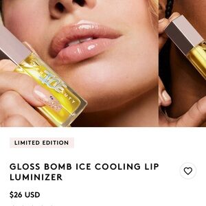 Fenty Beauty Gloss Bomb Ice Lip Luminizer - iced pineapple